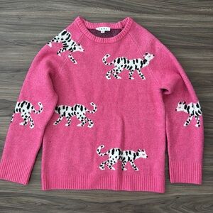 THML Pink Leopard/Cheetah Sweater